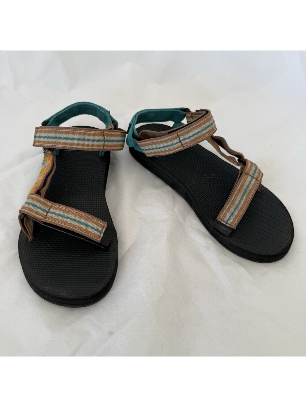 Teva Original Universal Desert Cactus Sandals Size 6 Southwest Adjustable Straps